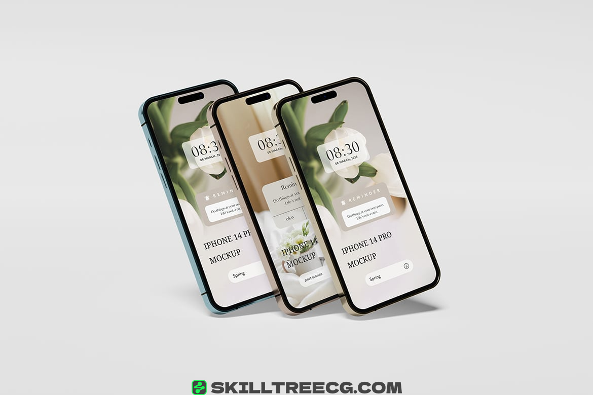 图片[5]-Iphone 14 Pro Mockup V1（635337）-技能树